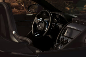 Las Vegas Jaguar automobile interior branding photography