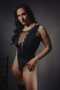 Sexy studio beauty portrait with Las Vegas photographer Adam rujillo