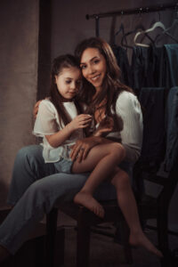 Mommy and me portrait photographer in Las Vegas