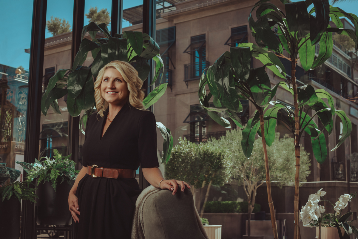 Strong female branding portrait photography in Las Vegas