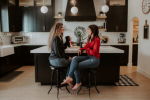 Lifestyle Las Vegas branding portraits with two friends