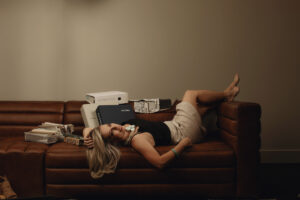 Creative branding photography in Las Vegas of interior designer and luxury realtor