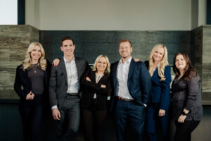 Las Vegas group headshot of team from law firm