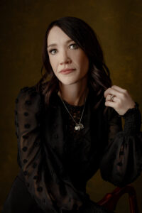 Professional elegant headshots in studio