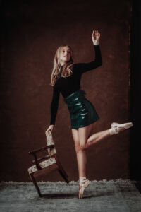 Las Vegas senior graduation dance studio photography portraits in Las Vegas with Adam Trujillo